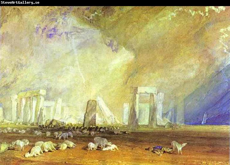 J.M.W. Turner Stonehenge.